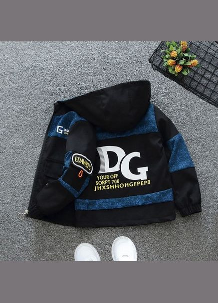 Комбінована демісезонна вітрівка для хлопчика dg 10407 No Brand