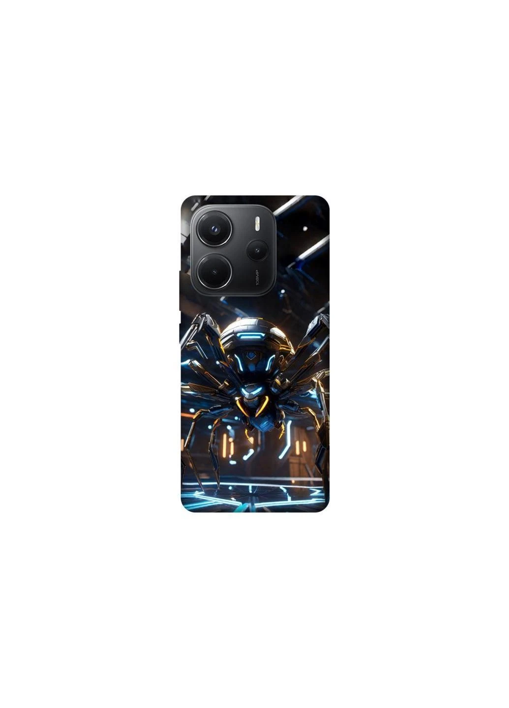 Чохол на Xiaomi Redmi Note 14 4G (Int. version) Cyber Spider Frontalka (376081599)
