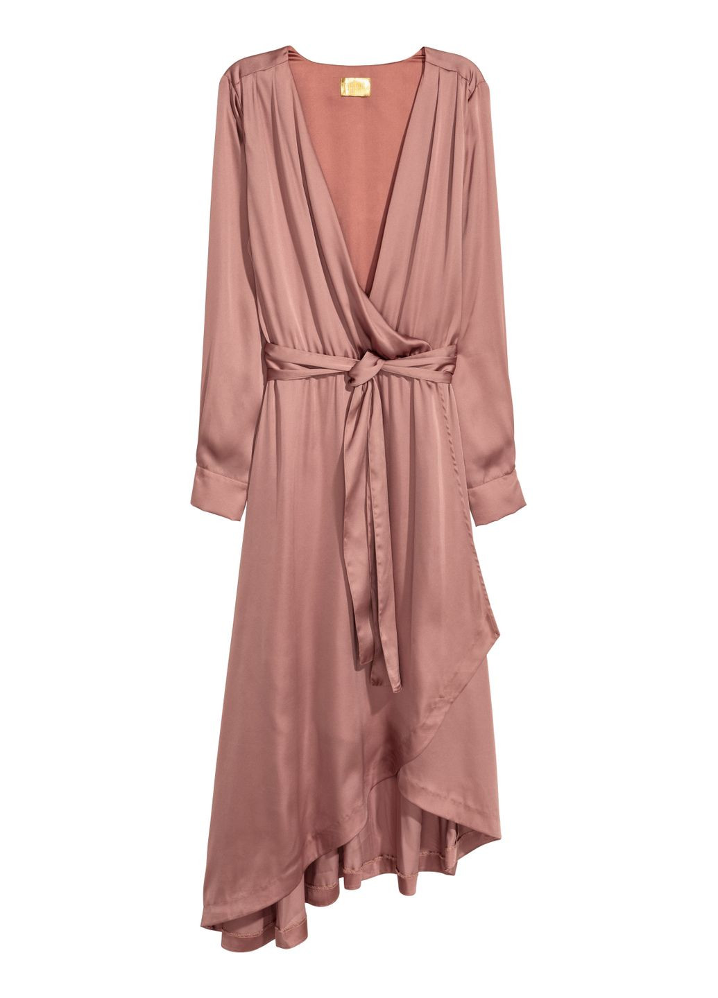 Рожева сукня H&M однотонна