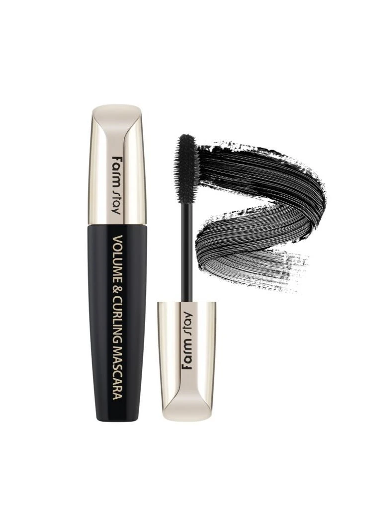 Туш для вій з ефектом об'єму та підкручування Volume & Curling Mascara 12g FarmStay (369719938)