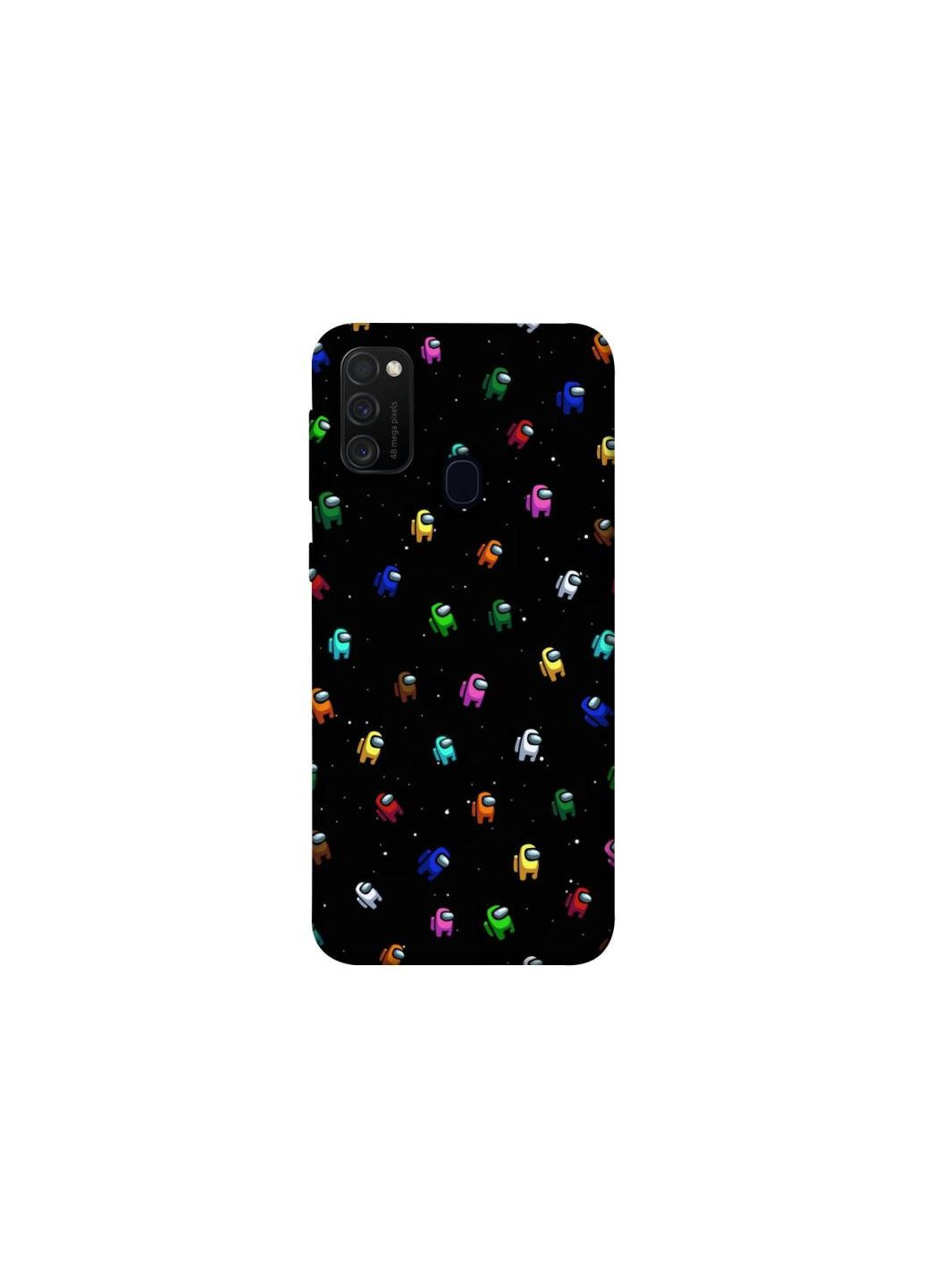 Чехол на Samsung Galaxy M21 Among Us Frontalka (357272402)