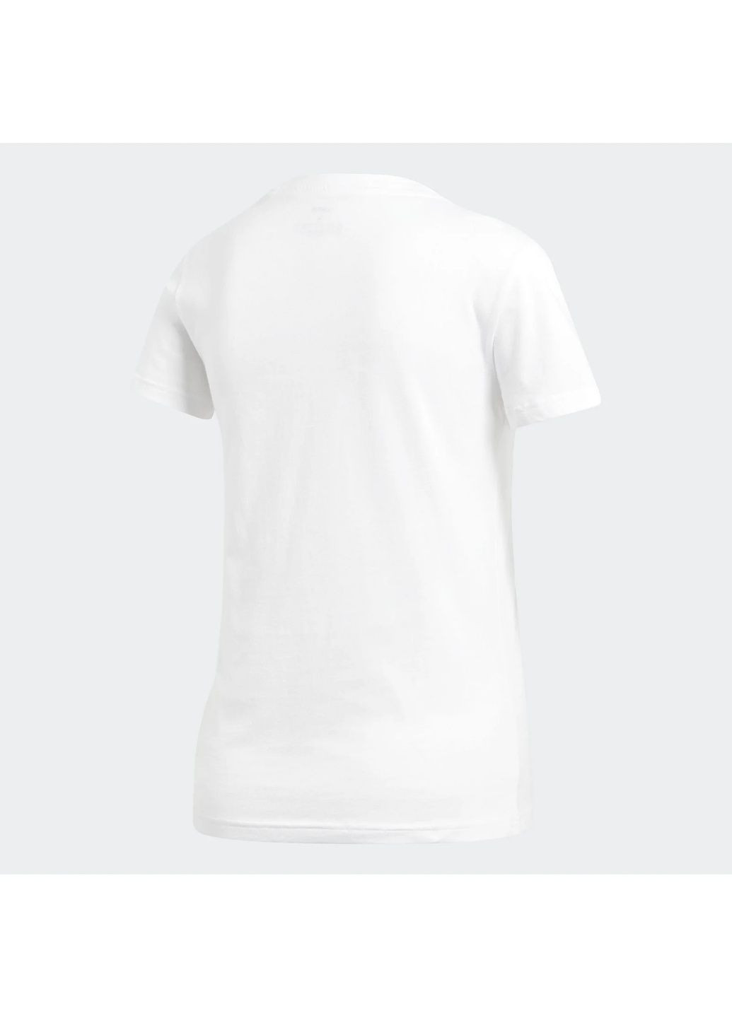 Футболка жіноча Essentials Linear W White DU0629 adidas - (365961640)
