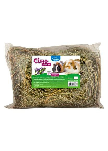 Сіно лугове «Люцерна» для гризунів, 200 г (*) Природа (325488461)