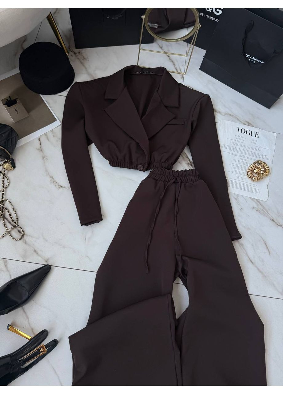 Женский шоколадный костюм No Brand (361022119)