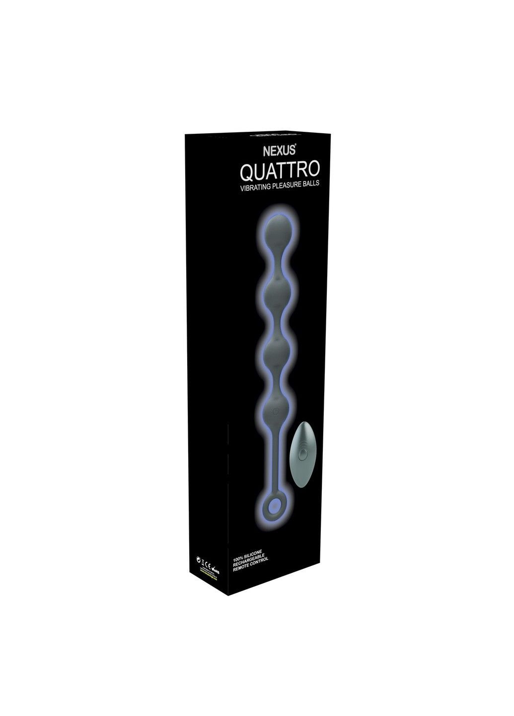 Анальная цепочка с вибрацией Quattro Nexus (292785980)