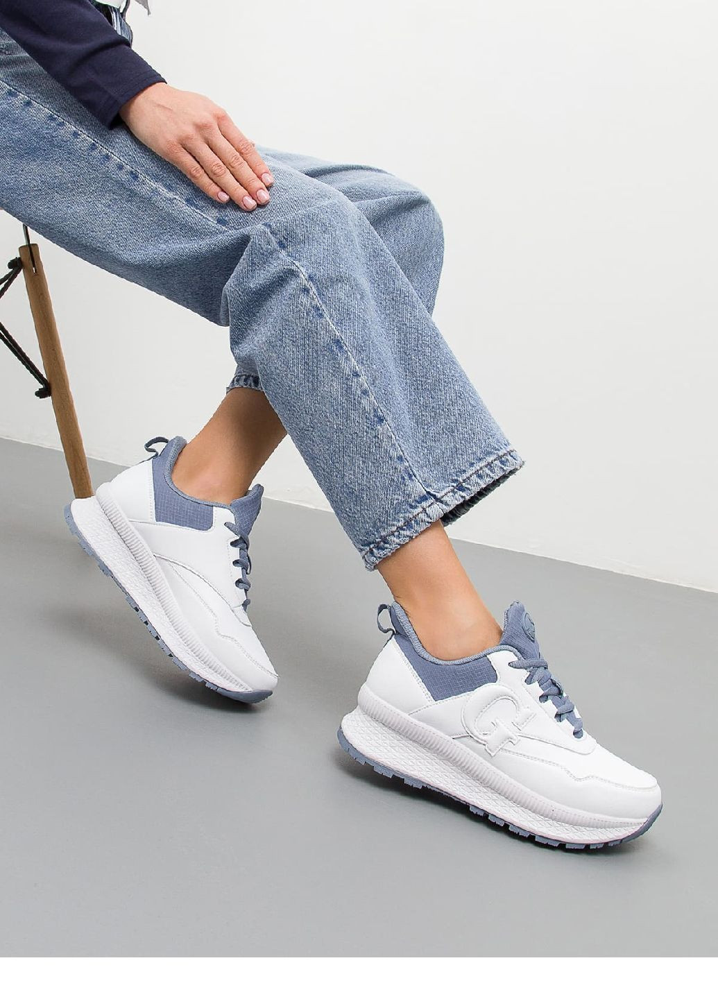 Кроссовки женские Grunberg белые демисезоны (303543580)