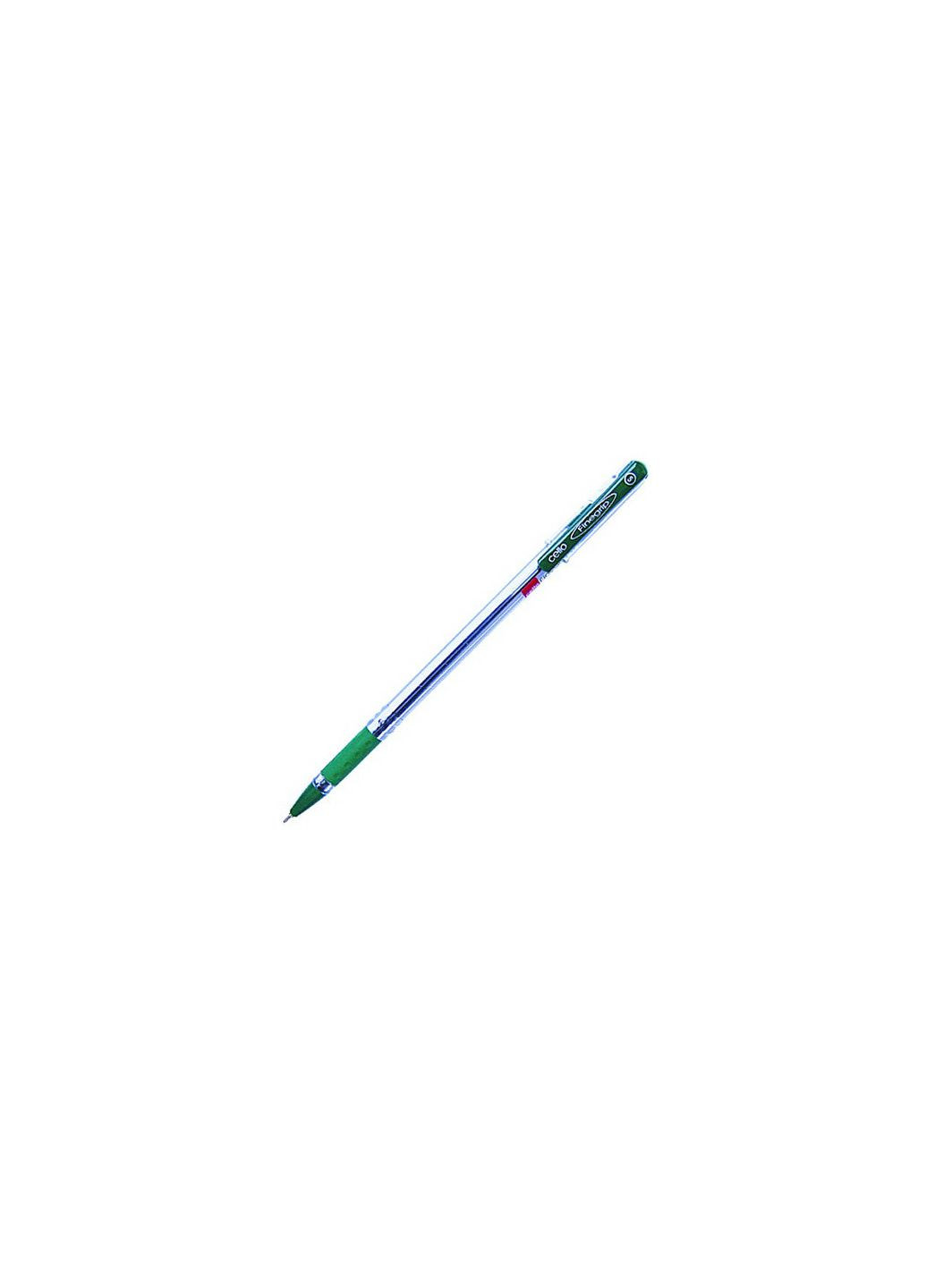 Ручка масляна Finegrip S зелена 0,5 мм Cello (280941282)