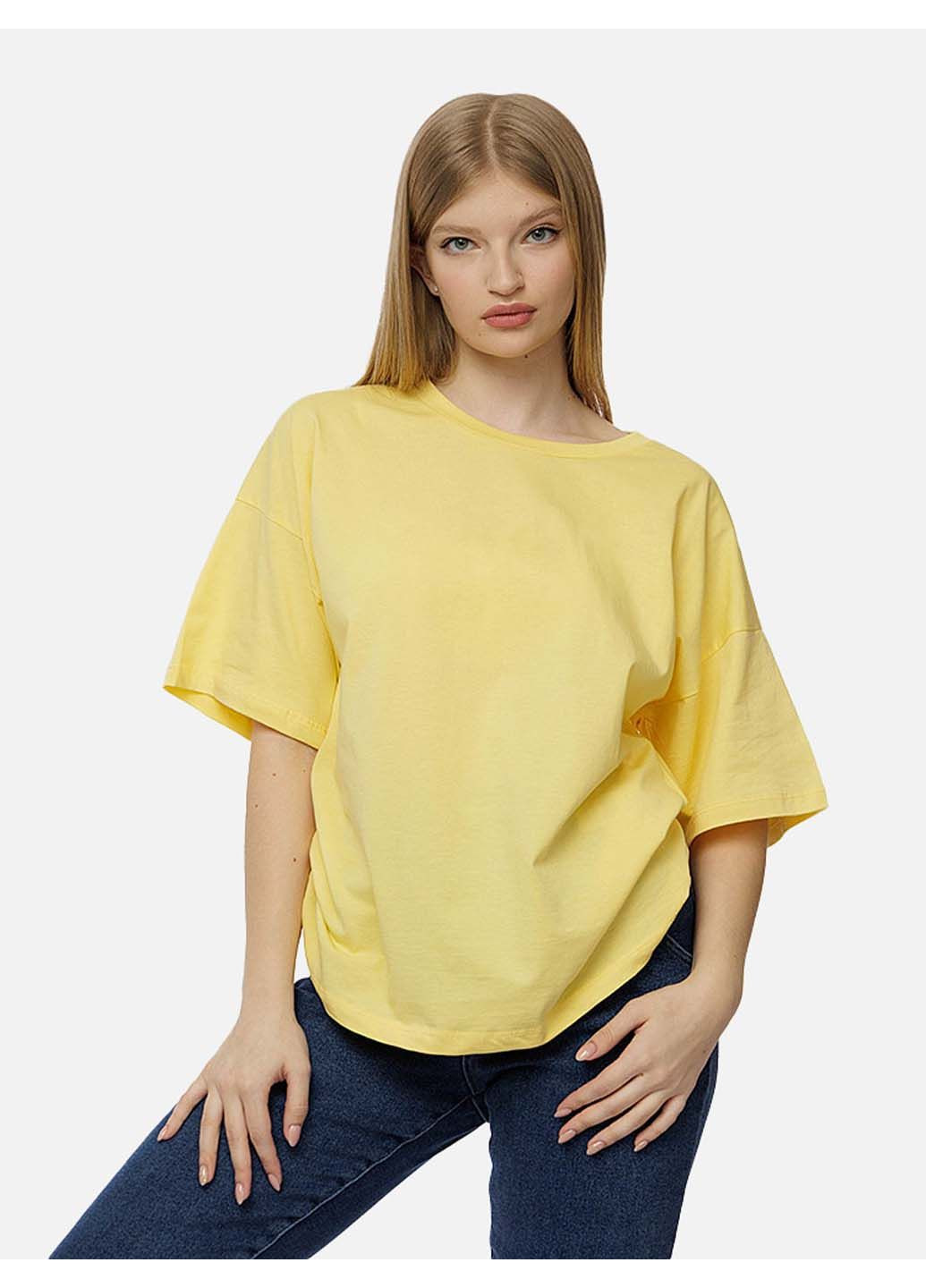 Желтая всесезон футболка Yuki