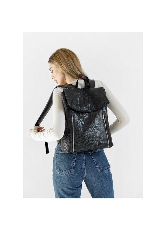 Женский рюкзак Rene LZS принт крокодила Sambag (322870598)