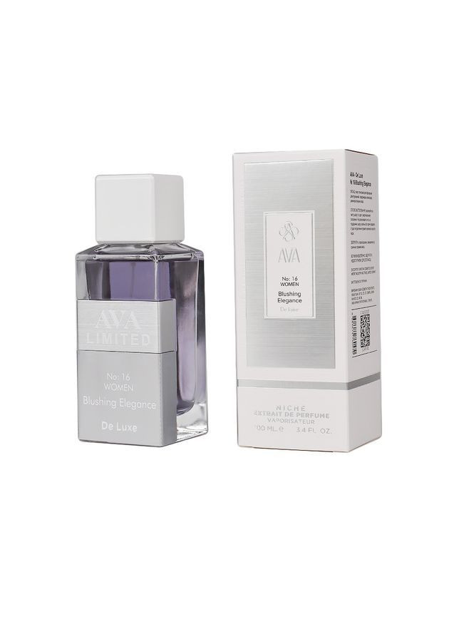 Нішевий парфумерний екстракт для жінок -De Luxe Blushing Elegance NICHE PERFUME 100 ml Ava (365284461)