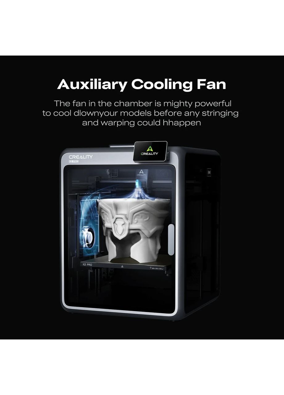 3D принтер K2 Pro Combo/ новинка 2025/АМС система (CFS) 300 × 300 × 300 мм Creality (370597260)