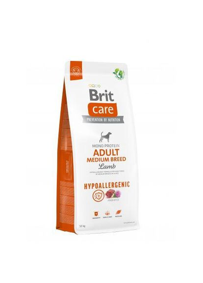 Сухой корм Dog Hypoallergenic Adult Medium Breed для собак средних пород, гипоаллергенный с Brit Care (323219548)