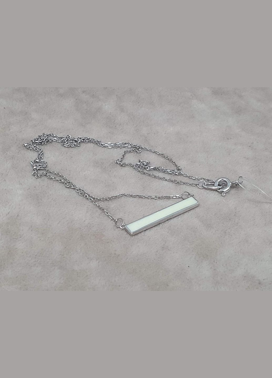 Серебряное колье с эмалью. Артикул 908-00952 Qvaliz (317414505)