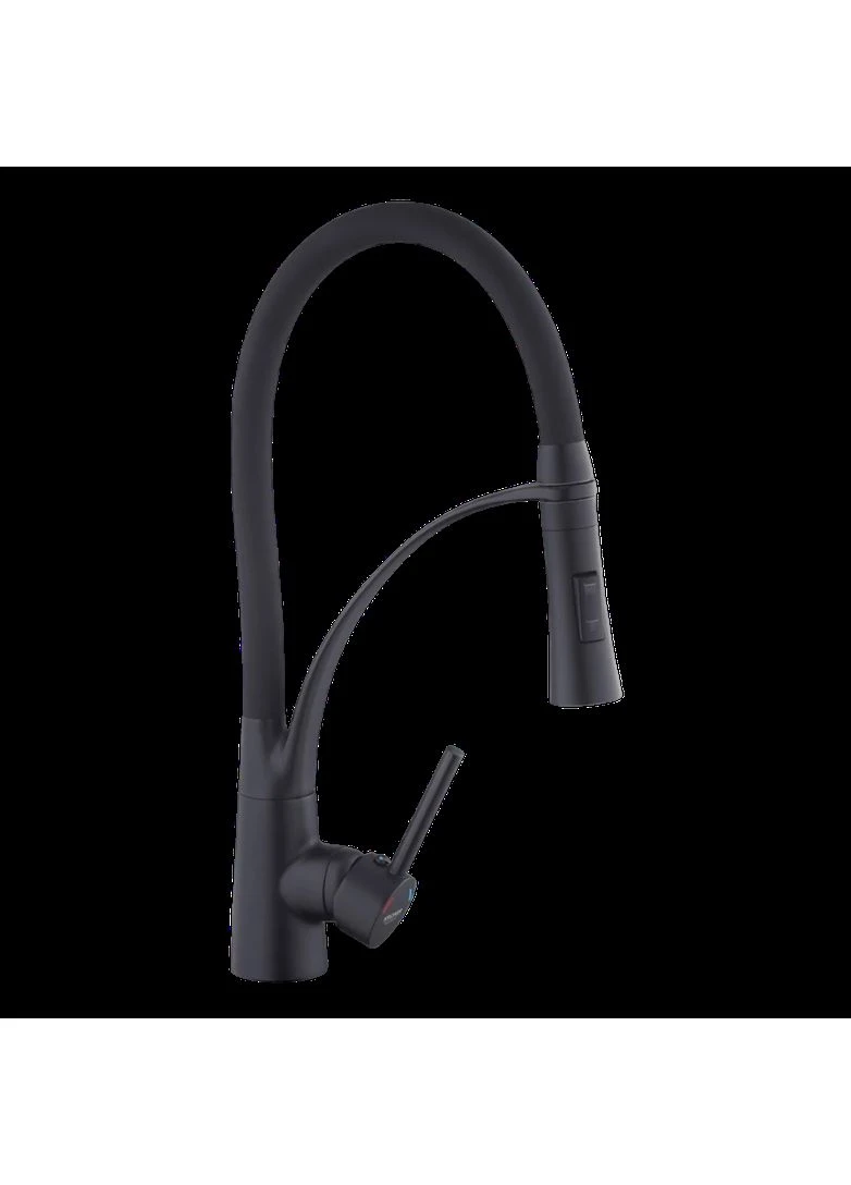 Комплект кухонной мойки KRP Schwarze - 7849LHM PVD (3/1 мм) Kroner (336935271)