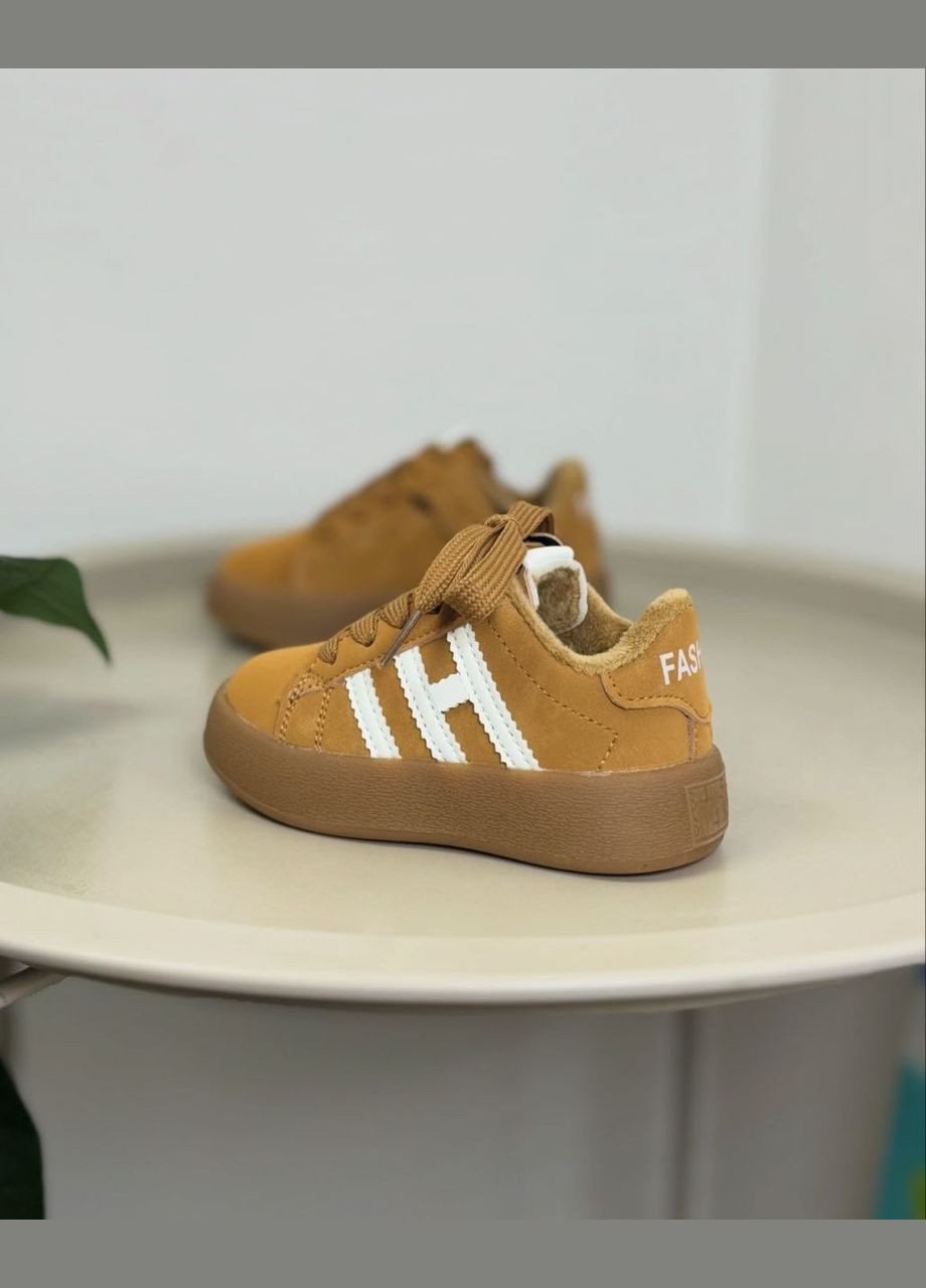 Чоботи осінні дитячі бежеві 1421 No Brand (307059765)