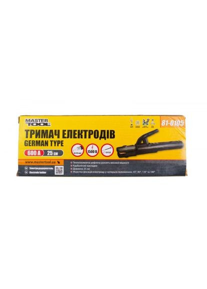 Держатель электродов GM German type, 600А (81-0105) Mastertool (322705990)
