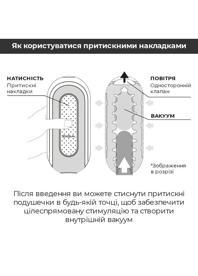 Вибромастурбатор Tenga Flip Zero Electronic Vibration Black, переменная интенсивность, раскладной No Brand (366879013)