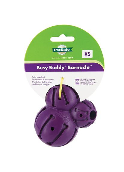 Суперміцна іграшка для собак Barnacle XS — до 5 кг Фіолетовий (729849145528) PetSafe (279571310)