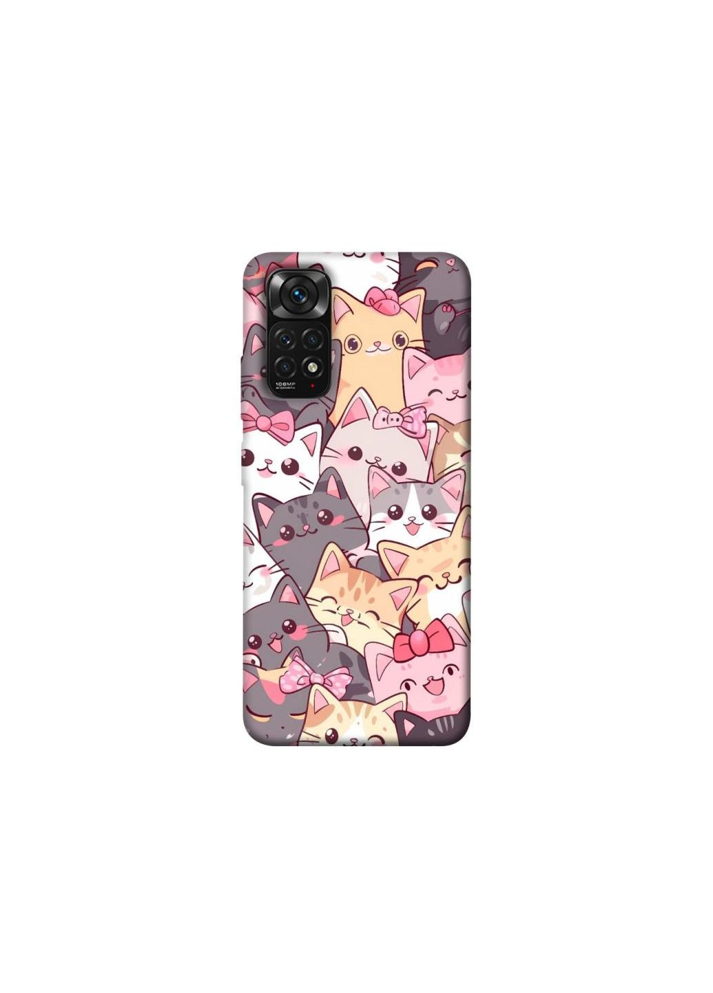 Чохол на Xiaomi Redmi Note 11 (Global) / Note 11S Cute Cat Frontalka (349825964)