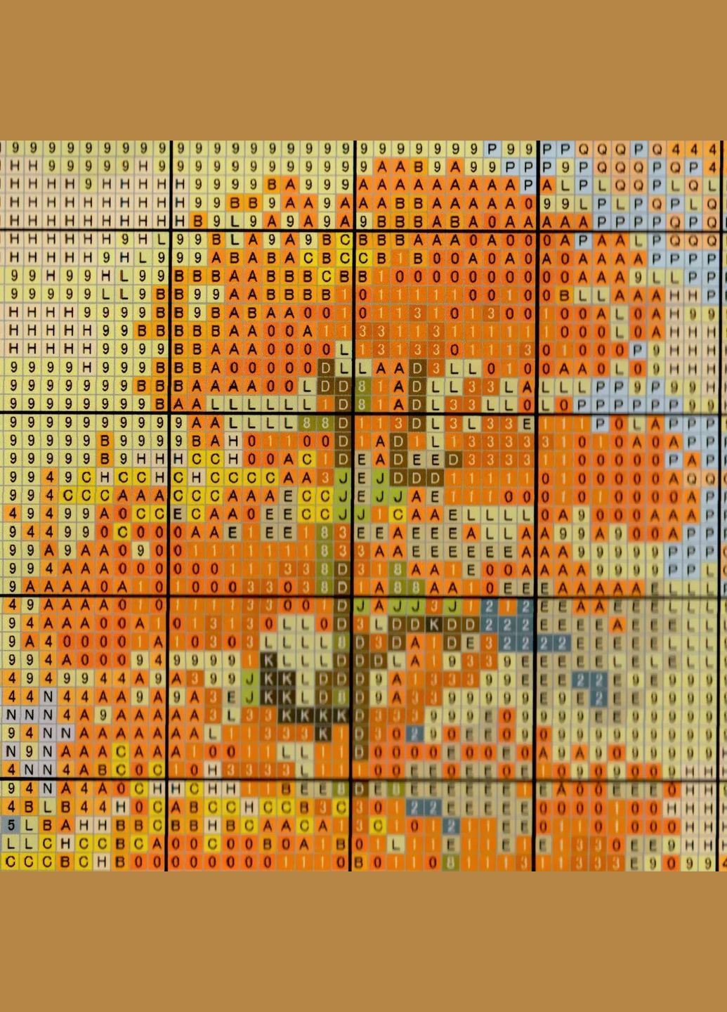 Набір для вишивання за нанесеною на канву схемою "Autumn scenery". AIDA 14CT printed 46*29 см Joy Sunday (313614240)