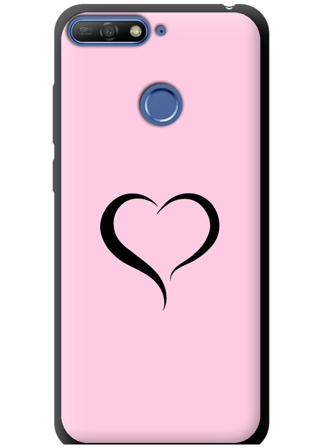 TPU чохол 'Серце 1' для Endorphone Huawei Y6 Prime 2018 (334728208)