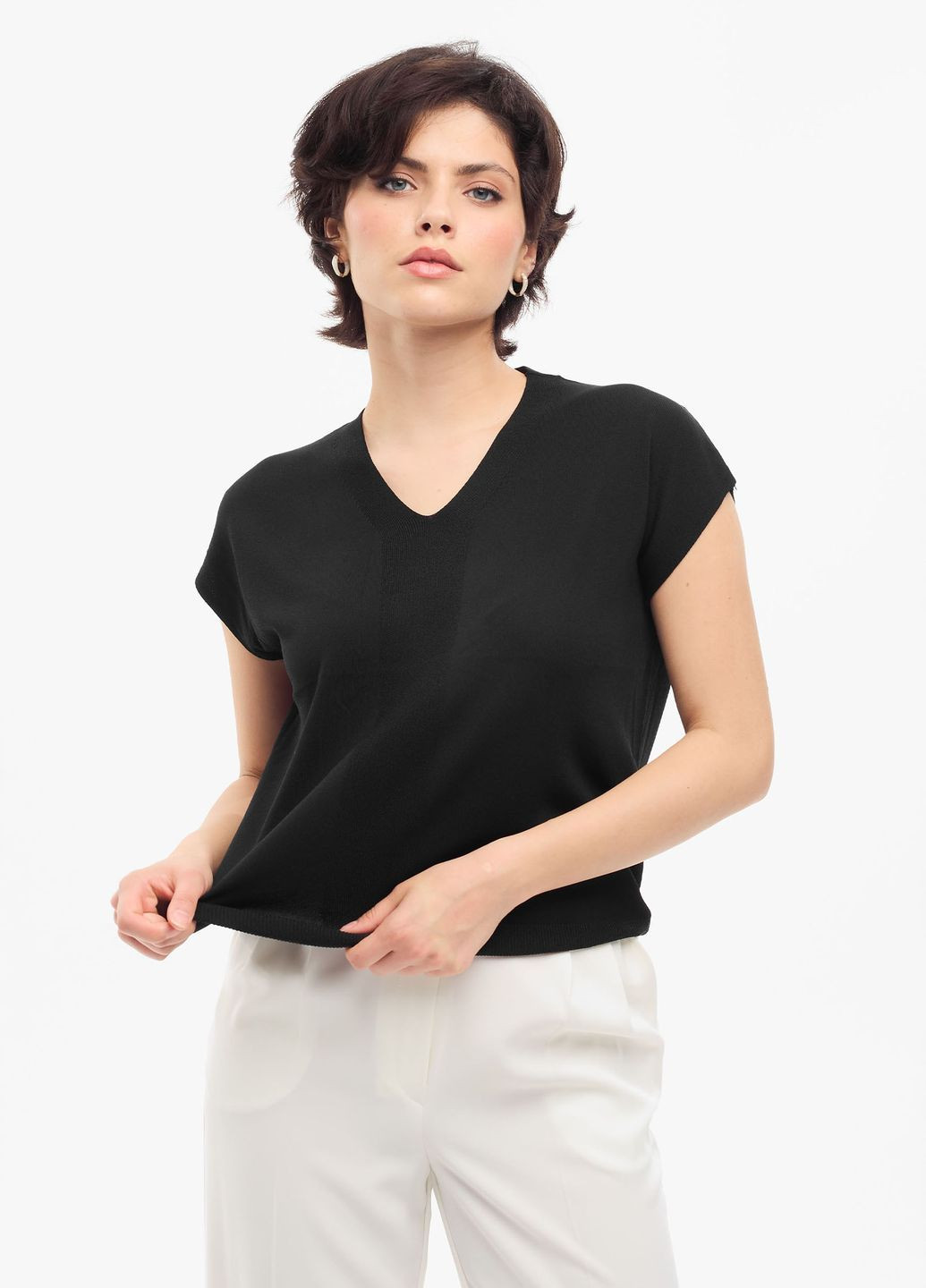 Футболка-блуза зі смужкою Success - (294207124)