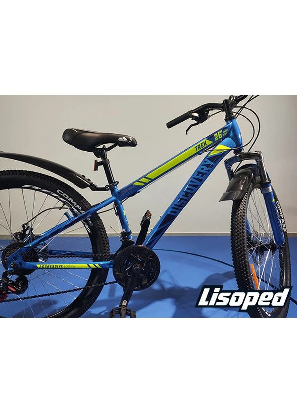 Велосипед 26" TREK DD (2020) 2020 Синьо-жовтий Discovery (394687201)