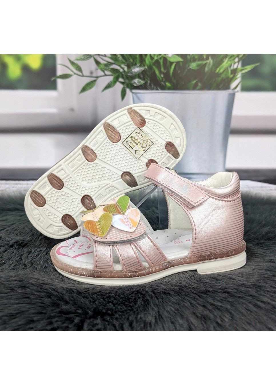 Розовые босоножки сандалии детские для девочки Tom.M