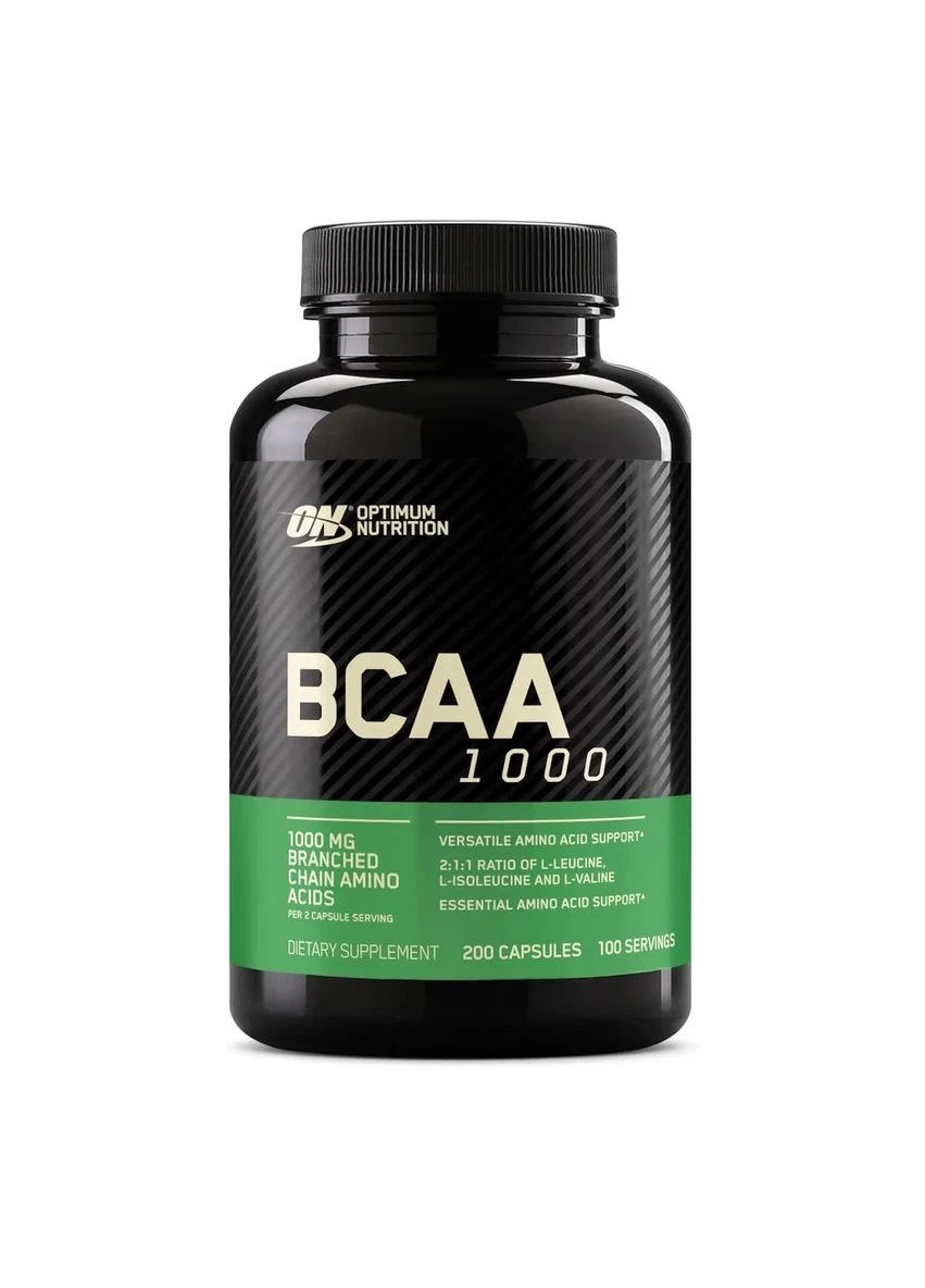 Амінокислотний комплекс BCAA 1000 1000 мг 200 капсул Optimum Nutrition (374378446)