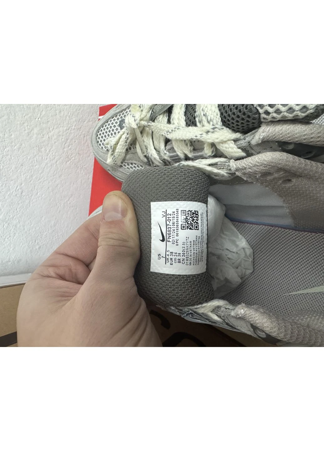 КРОСІВКИ ЖІНОЧІ NIKE P-6000 GREY НАЙК П-6000 СІРІ No Brand сірі демісезони (391065605)