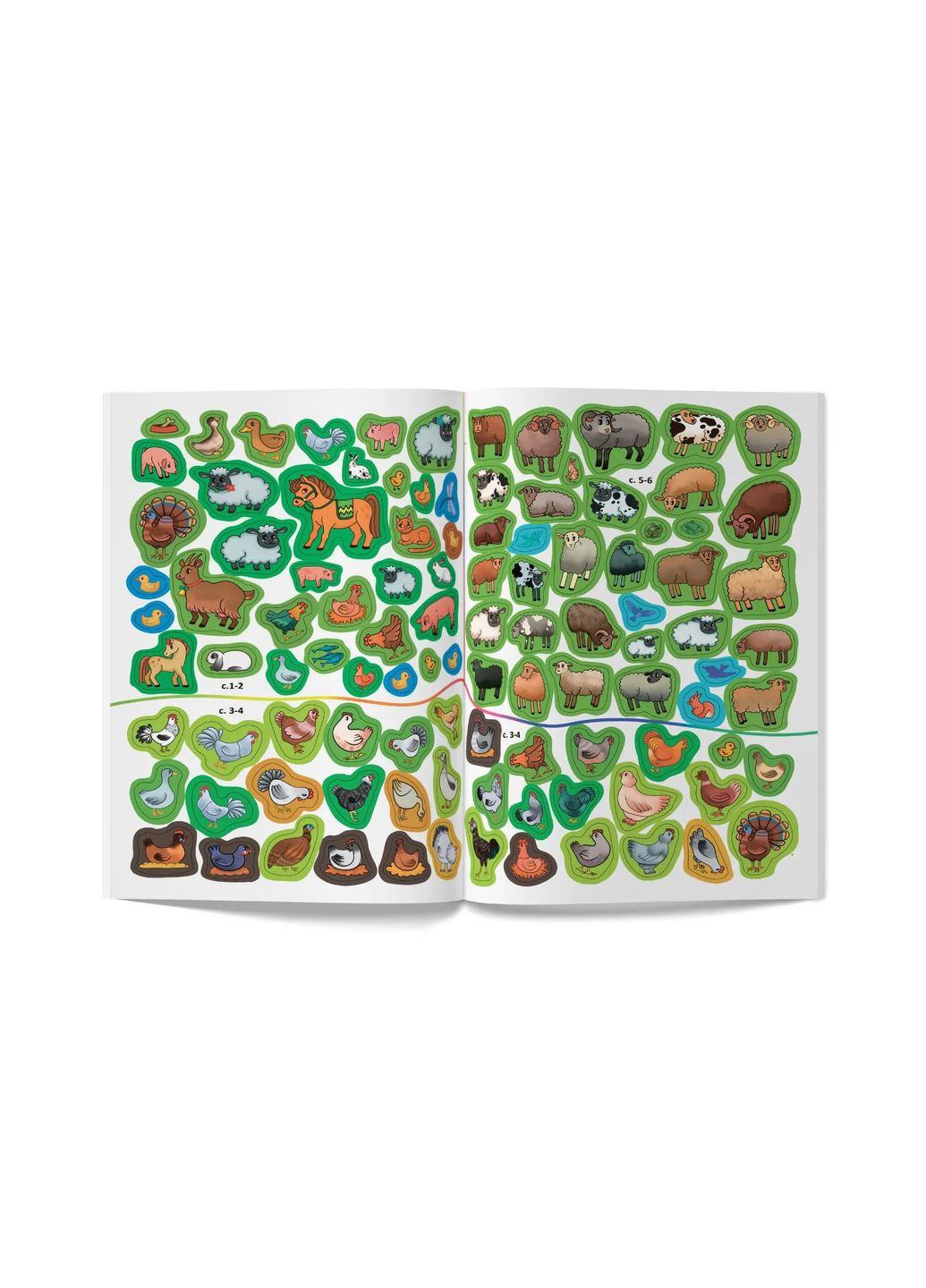 Меганаклейки. На ферме () Кристал Бук F00022748 (328448222)