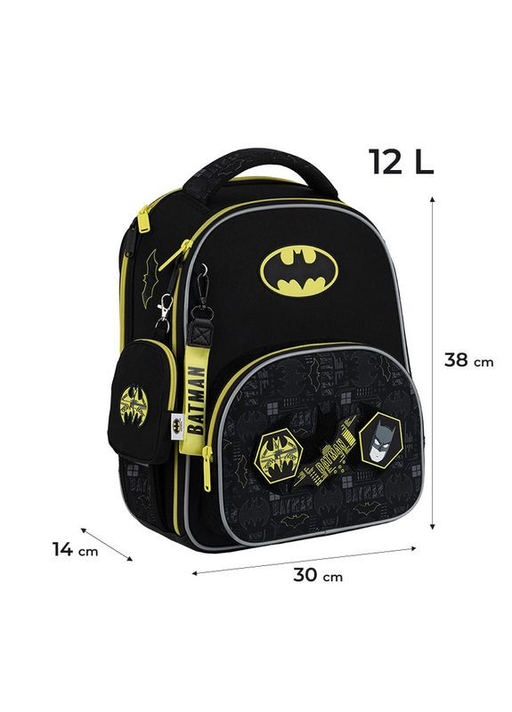 Набір рюкзак + пенал + сумка для взуття SET_DC25-556M Batman Kite (369627650)