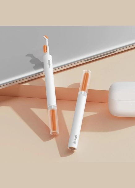 Многофункциональная щетка для чистки гаджетов Cleaning Brush White Baseus (297455787)