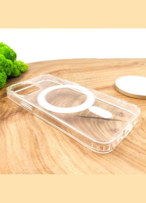 Протиударний чохол для iPhone 14 Pro Max Прозорий MagSafe Ultimate Experience (322287793)