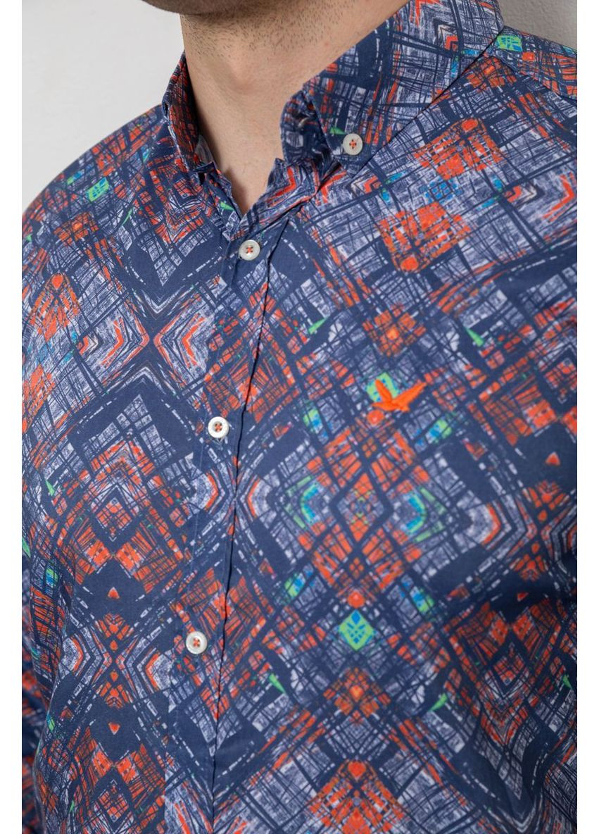 Синяя рубашка Ager