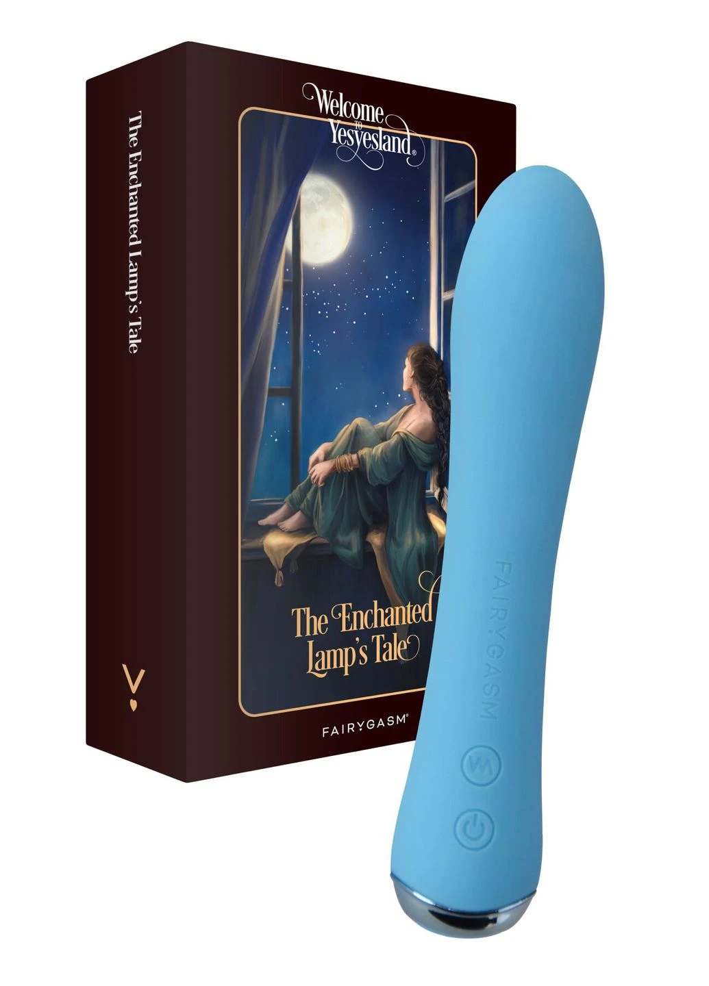 Вібратор з підігрівом WowGenie blue, підігрів до 42 °CFairyGasm 19325 FairyGasm (392052264)