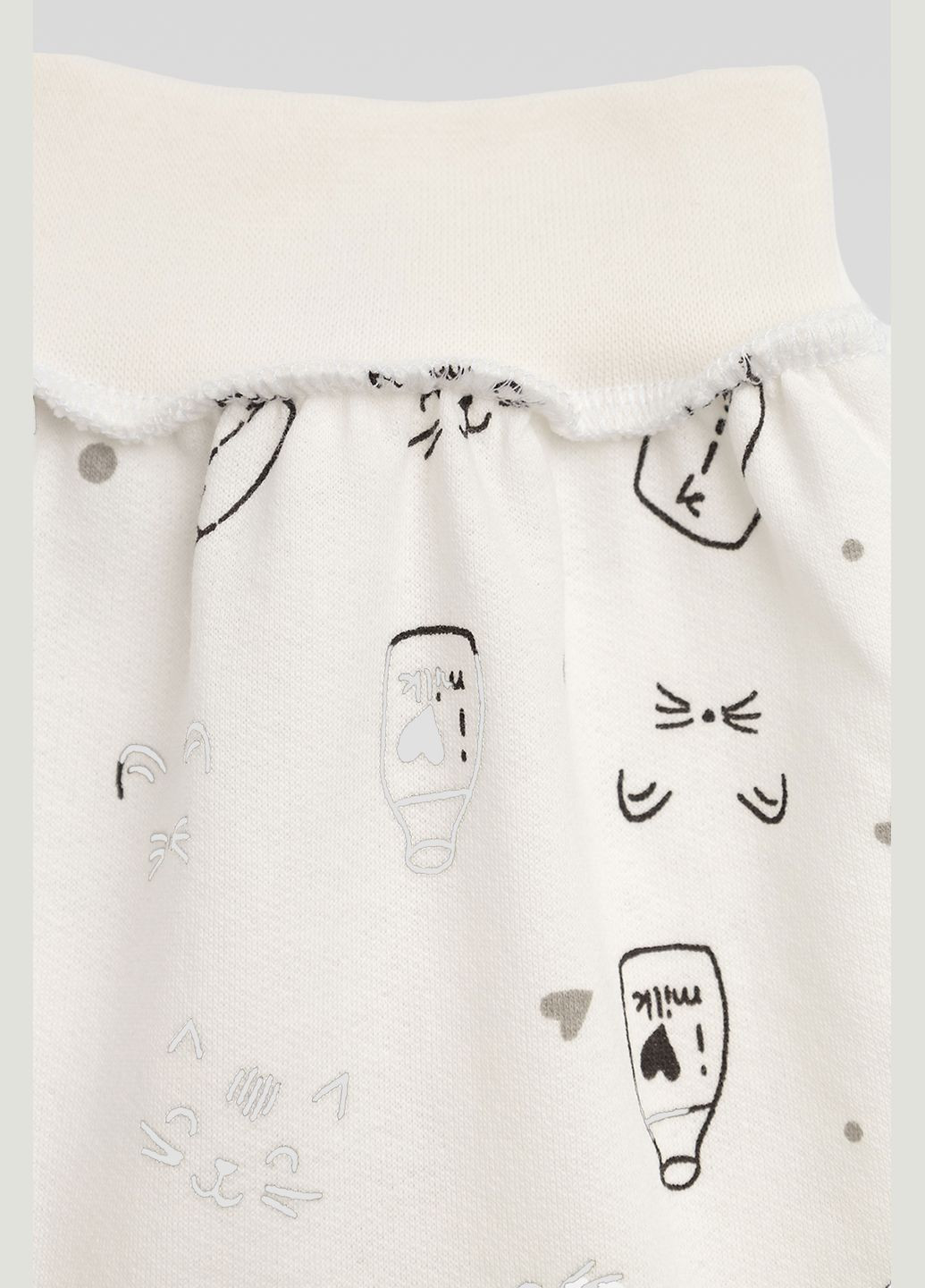 Dexters повзунки для дівчинки колір молочний цб-00259245 молочний футер виробництво - Україна