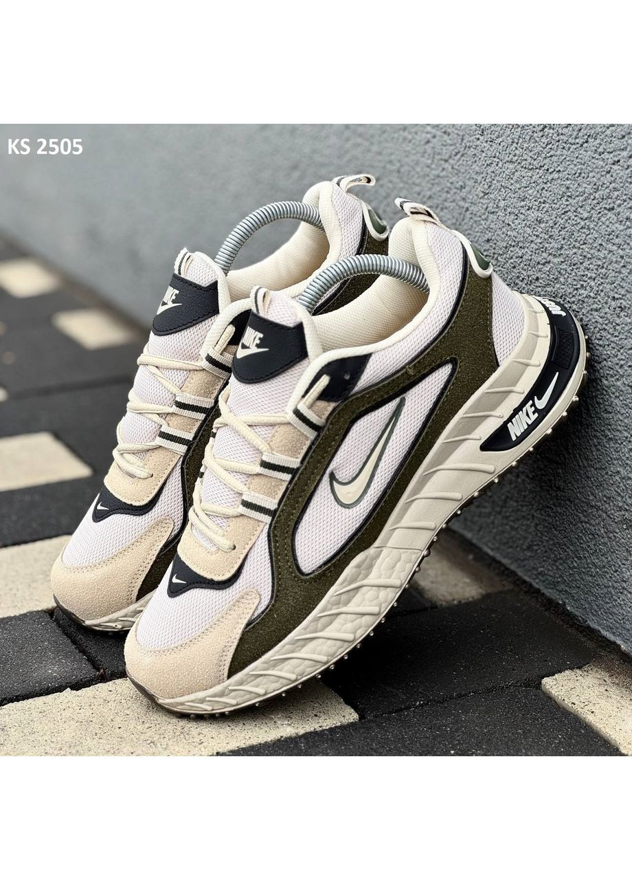 Комбіновані Осінні кросівки чоловічі nike air running mustard найк аір No Brand