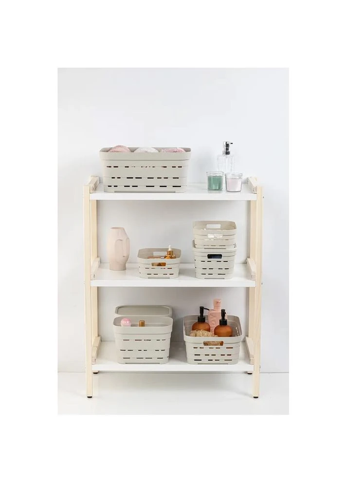 Кошик Pyramid 8.2л 00615 Bej IDEA HOME (373928909)
