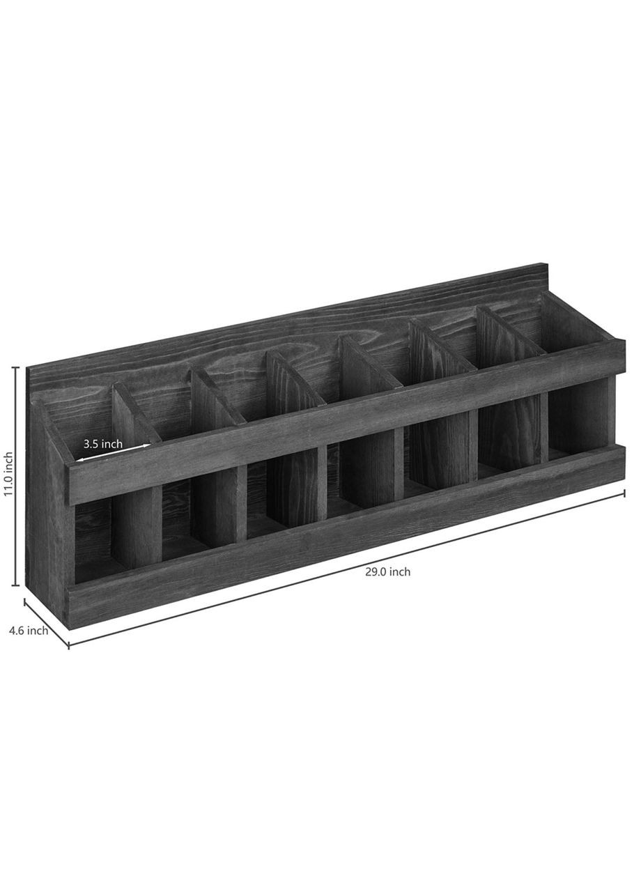 Настенная винная полка из дерева Сумото лофира (ПНК-005739) No Brand (327424675)