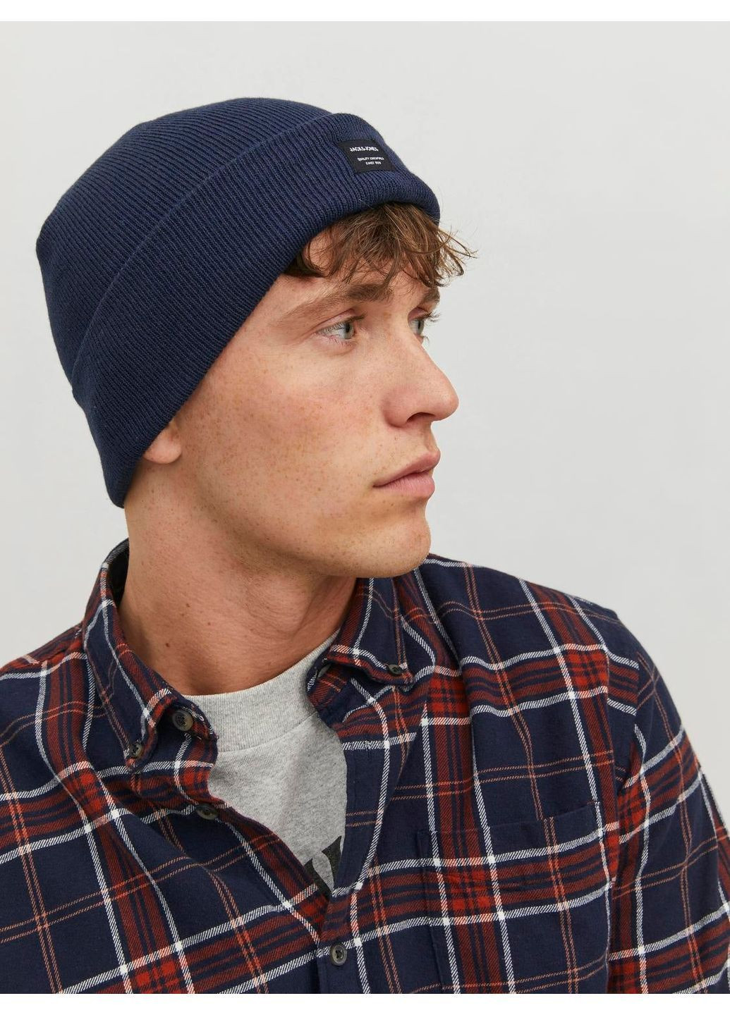 Шапка зима,темно-синій,JACK&JONES Jack & Jones (368151292)