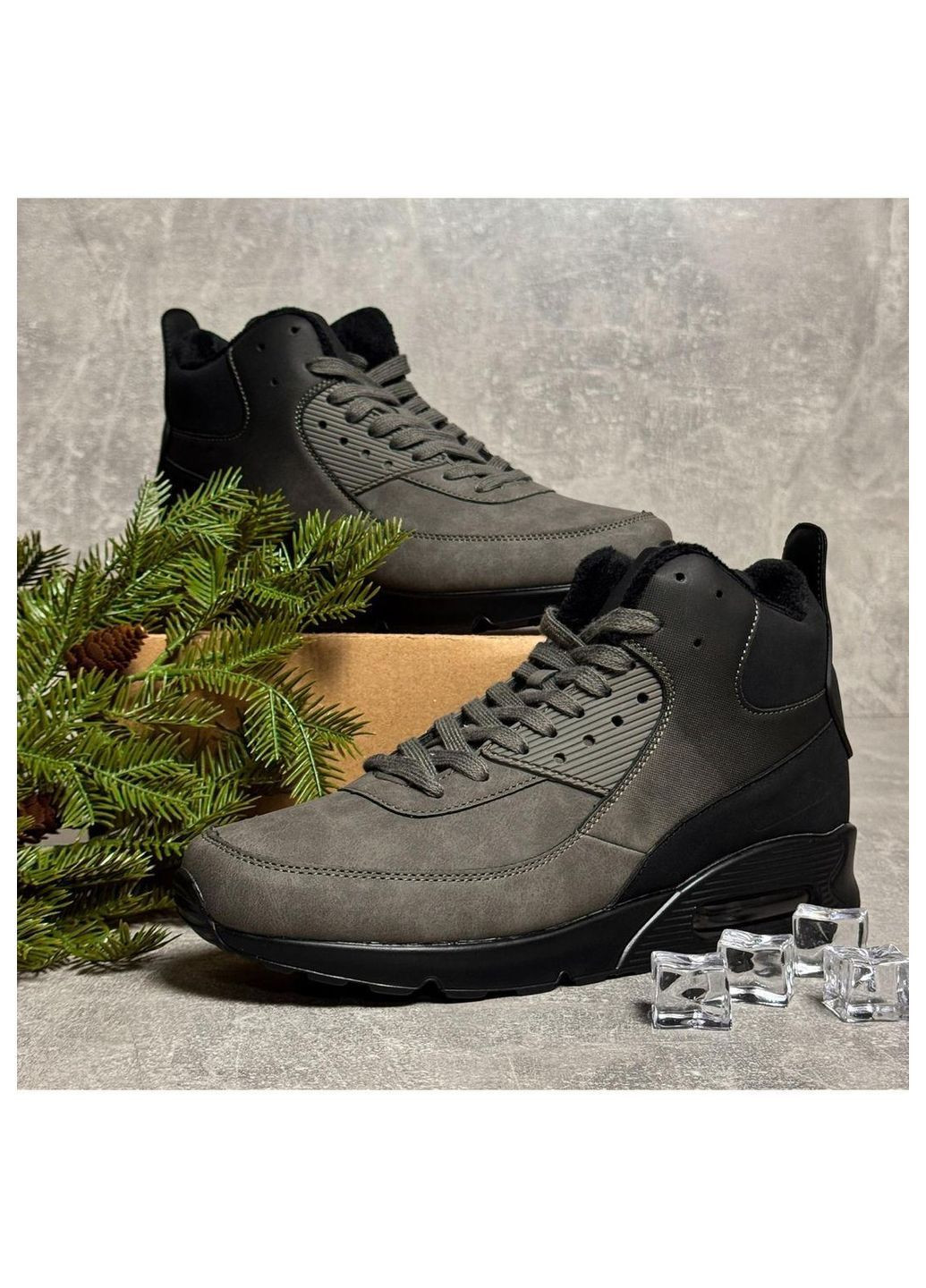 Темно-сірі Зимовий кросівки чоловічі зимові Stilli