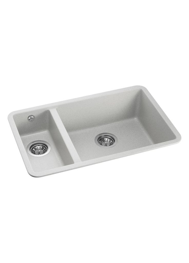 Мийка кухонна (m453675) GRANADO Under top DOUBLE gris (372960224)