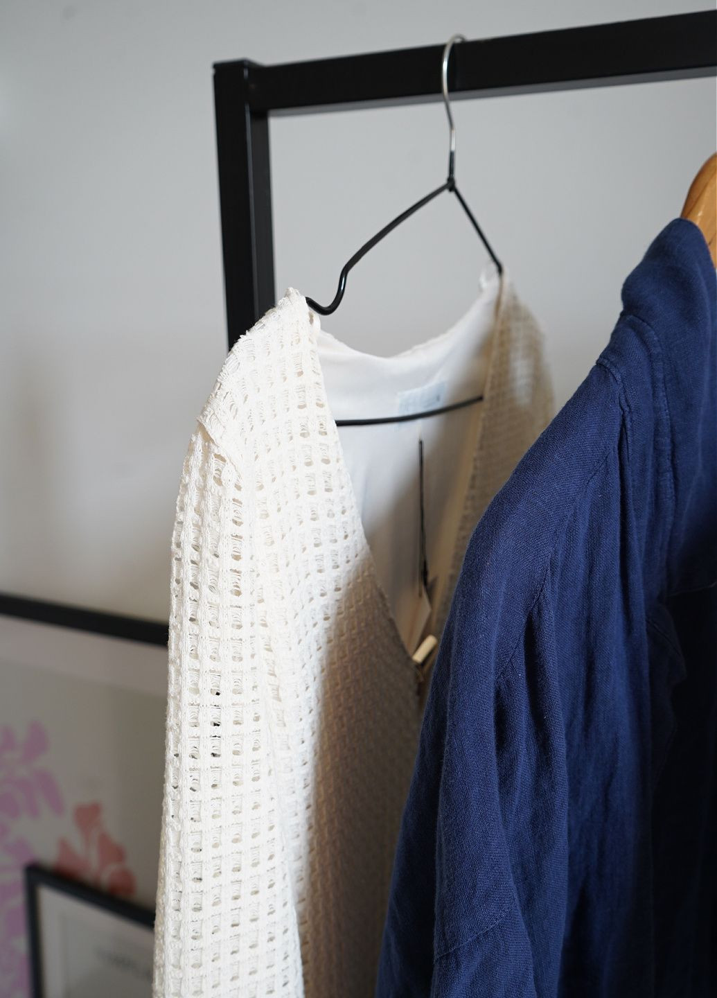 Молочное вязаное крючком платье средней длины Zara