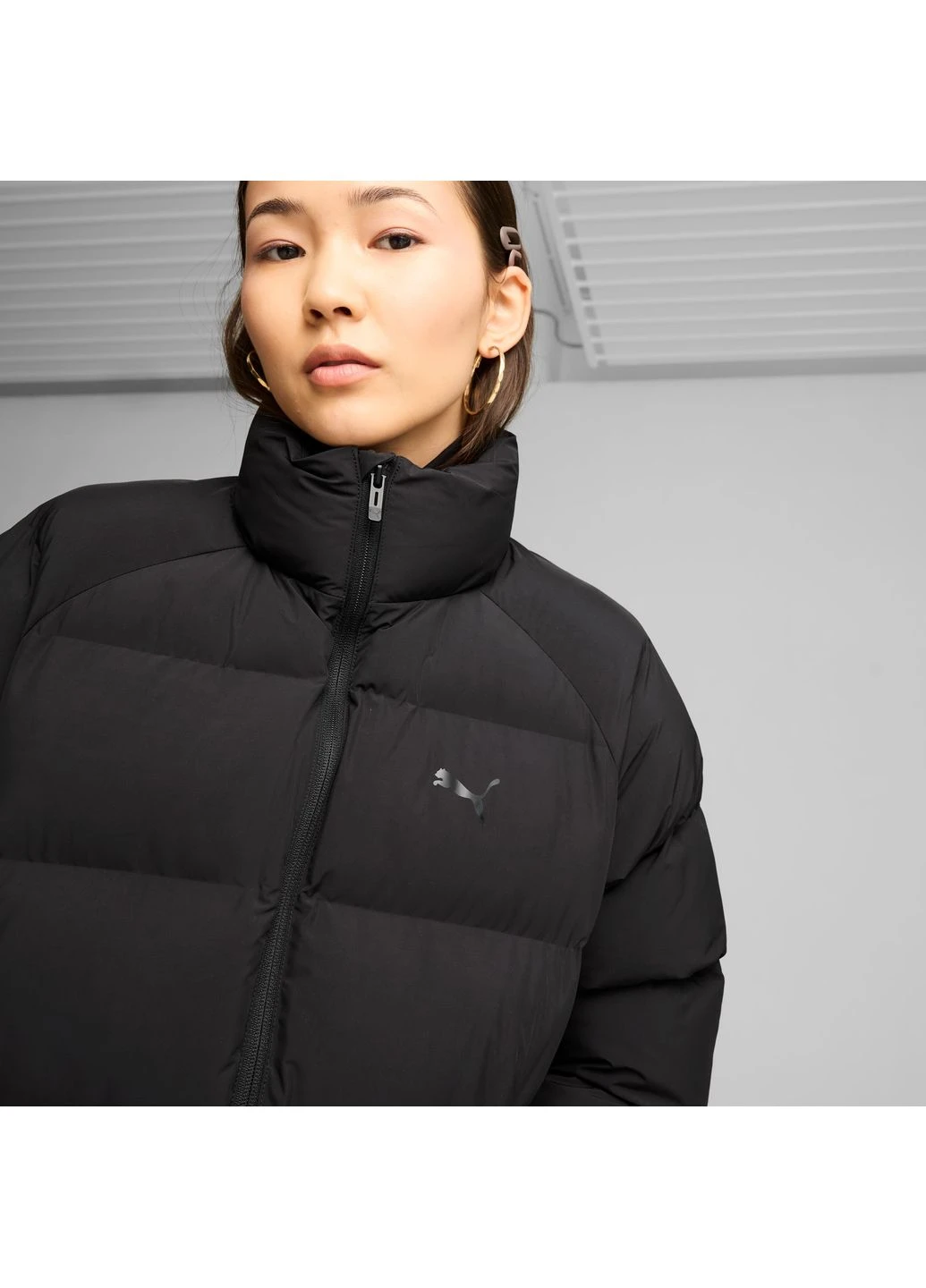Чорна зимня куртка mono jacket black 626481-01 Puma