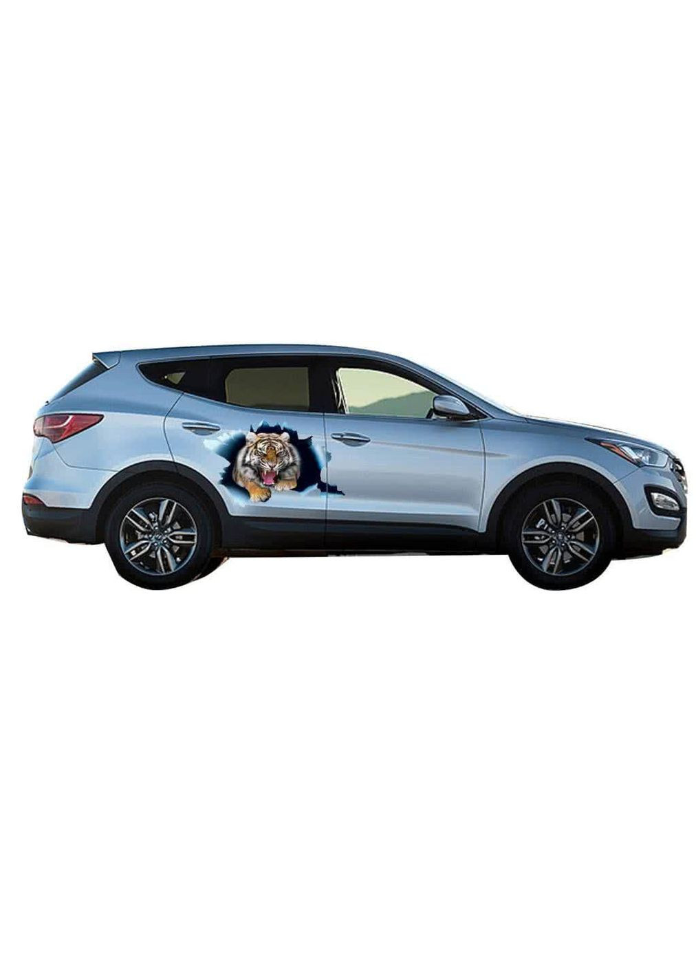 Наклейка на авто 3D TUNING STUDIO Тигр 540х800х0.15мм No Brand (362499661)