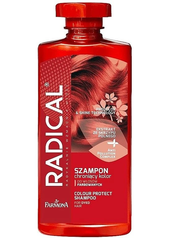 Шампунь для фарбованого і меліруваного волосся Radical Pro Color & Shine Technology Shampoo 400ml (2-944863) Farmona (381987753)