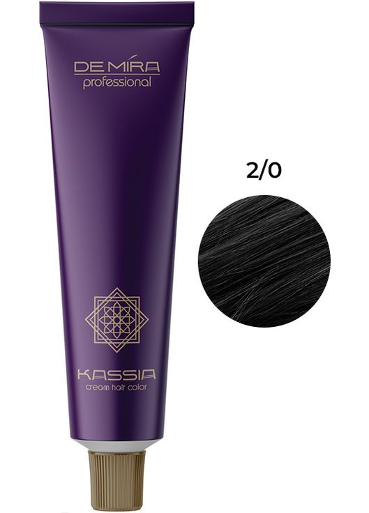 Фарба для волосся 2/0 KASSIA 90 мл DeMira Professional (335264374)