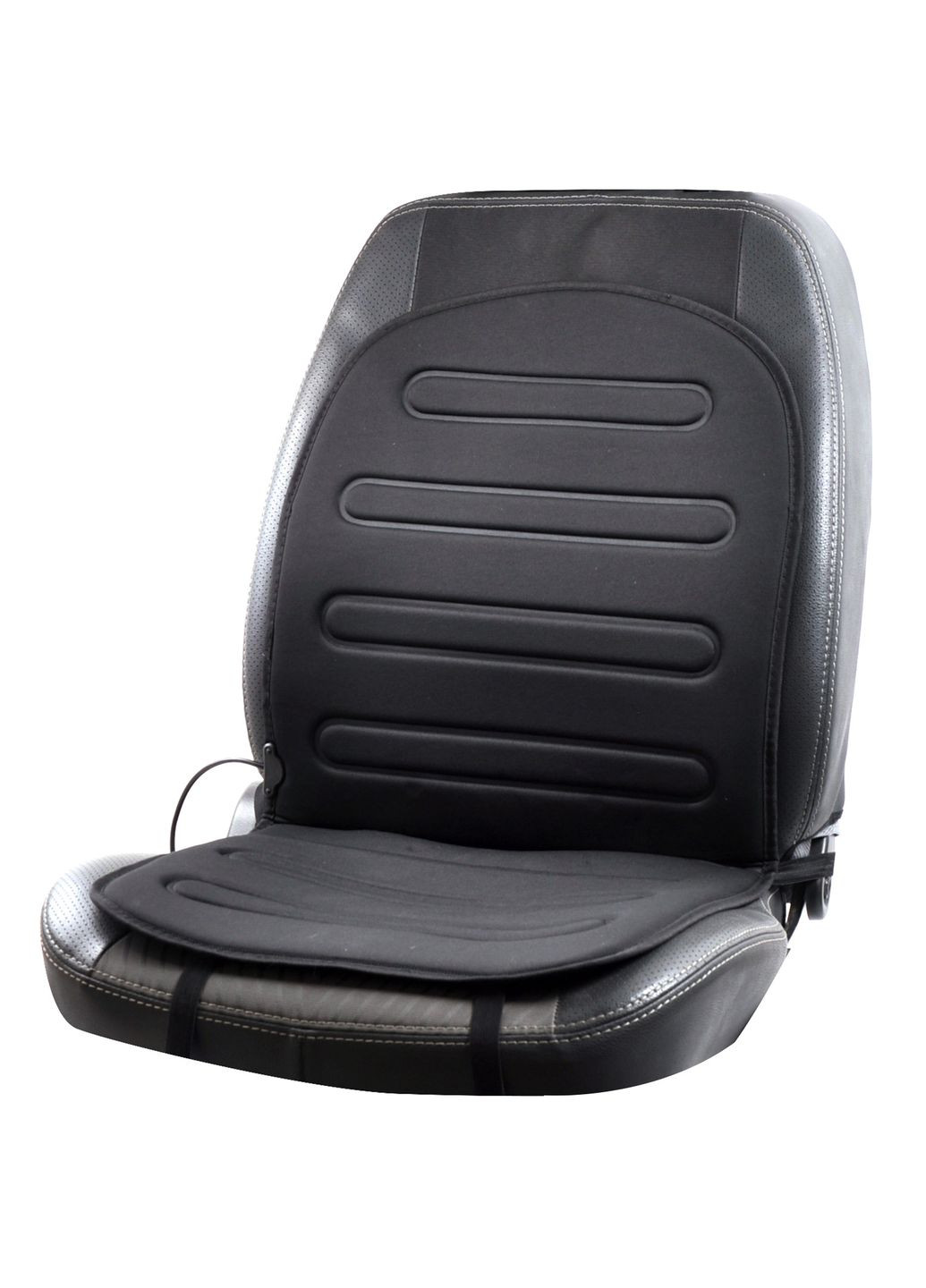 Накидка сиденья с подогревом черная + переходник 12V 35/45W размер: 95*45см "Elegant" (100 569) (10шт/уп) No Brand (354756018)