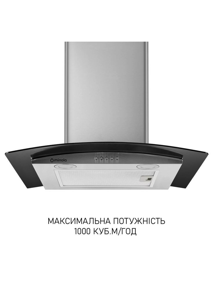 Кухонная вытяжка (m485812) MINOLA MTG 6642 I LED (369029216)